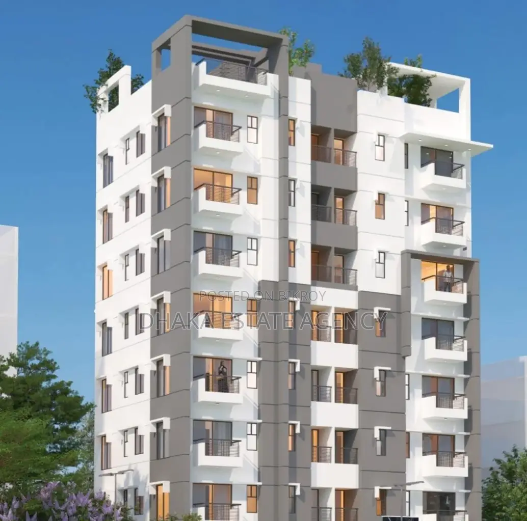 G+7 plan approved plot for sale in Mirpur Sagufta project in Mirpur
