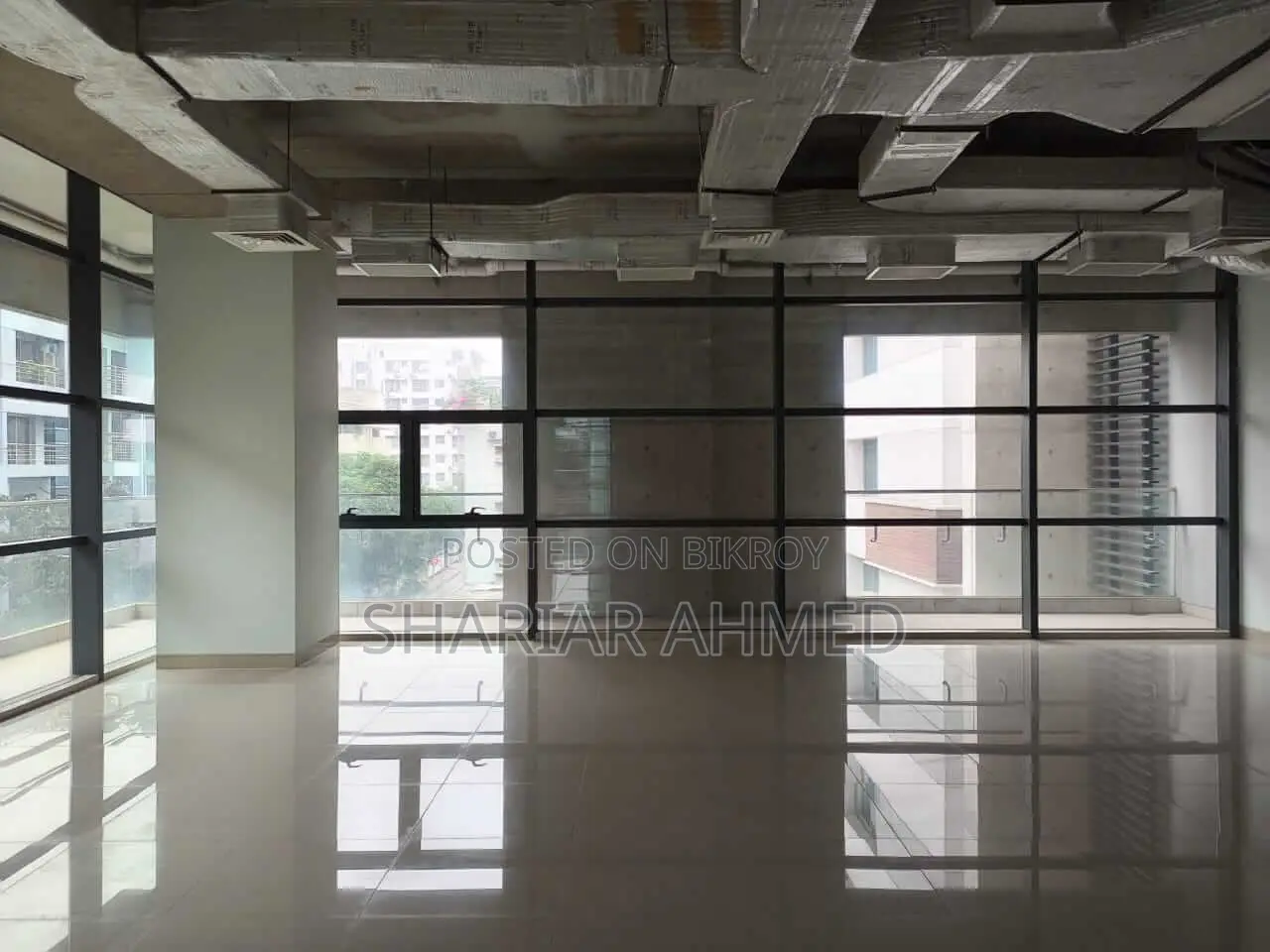 11,500 Sqft Brand New Commercial Floor Rent In Gulshan Avenue in Gulshan