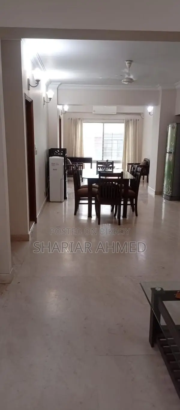 Fully Furnished 3Bed-2010 SqFt Apartment Rent In Gulshan-1 in Gulshan
