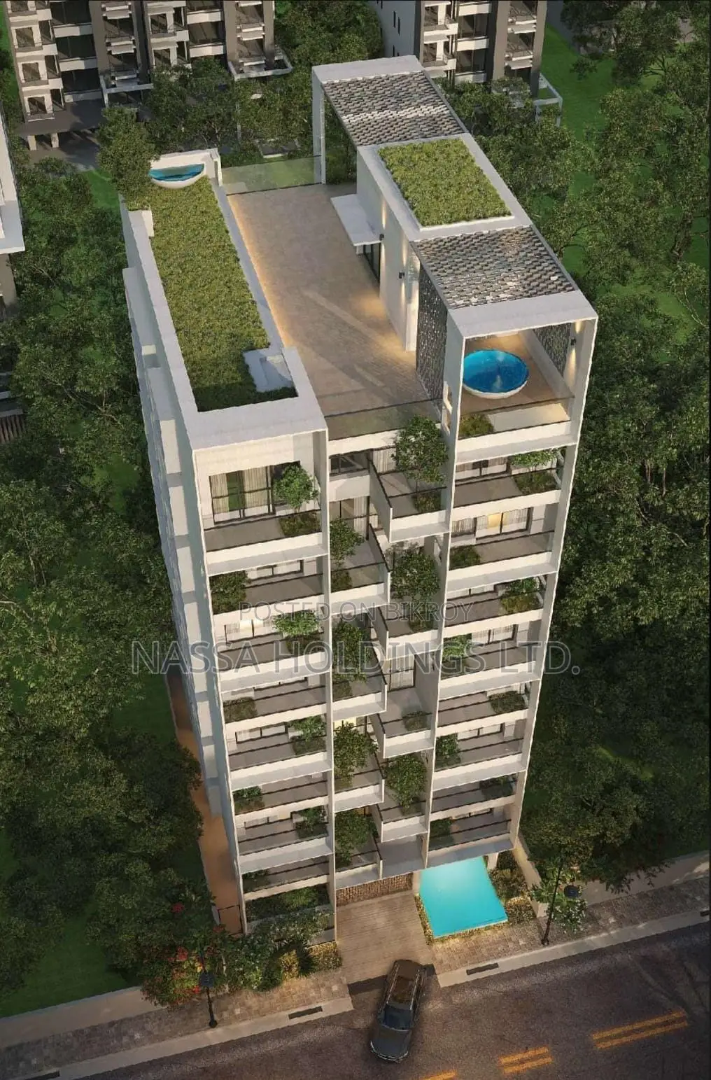 2850 Sft Two Side Open New Luxurious Flat at Sector 11 Jolshiri Abashon in Dhaka