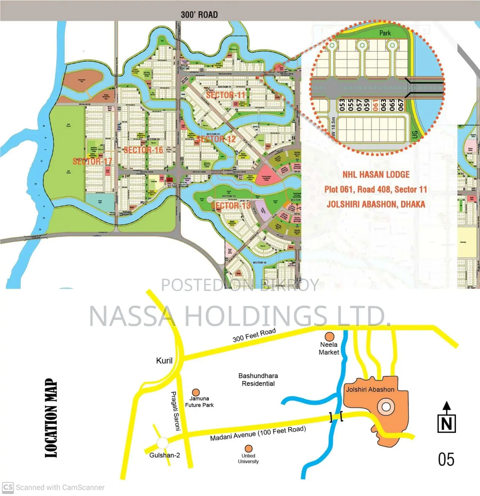 2850 Sft Two Side Open New Luxurious Flat at Sector 11 Jolshiri Abashon in Dhaka