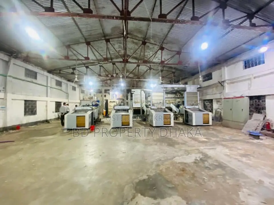 40,000 sqft Industrial Space for Rent in Gulshan