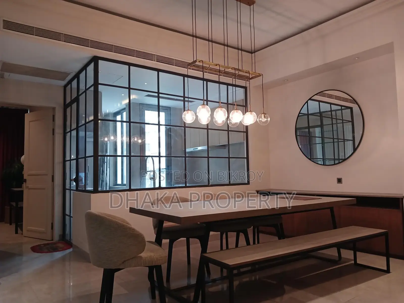 2400sqFt.Full Furnish Gym Swimming Pool Luxury Flat Rent at Gulshan in Gulshan