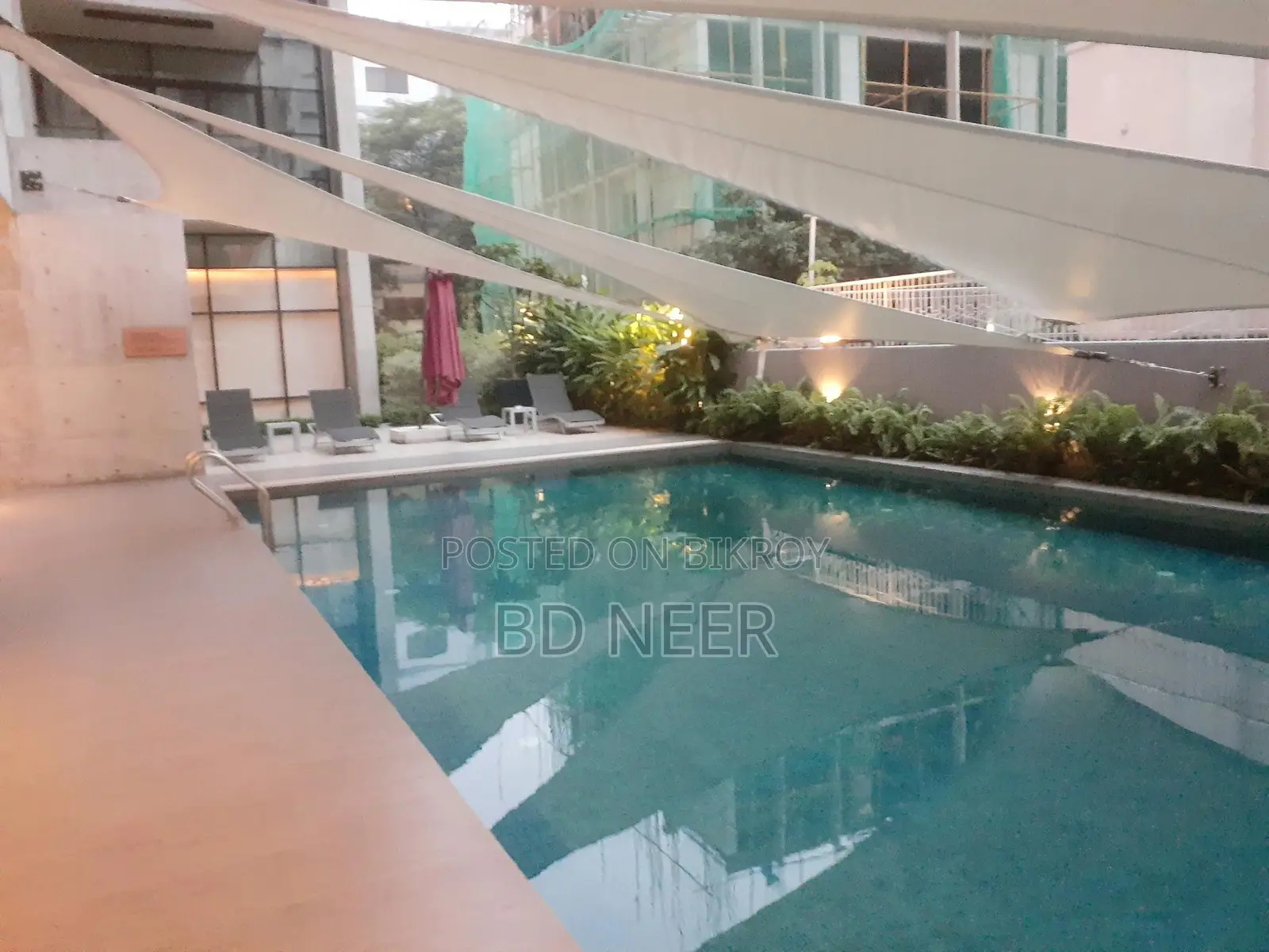 Gym Swimming New 3 Bed room Flat Rent in Gulshan-2 in Gulshan