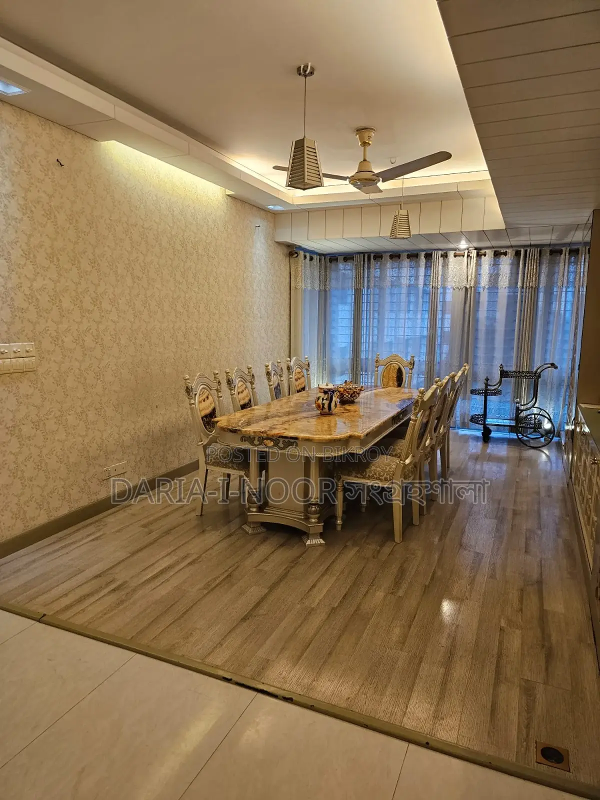5000sqft Luxurious Fully Furnished Apartment for Rent in Gulshan 1 in Gulshan
