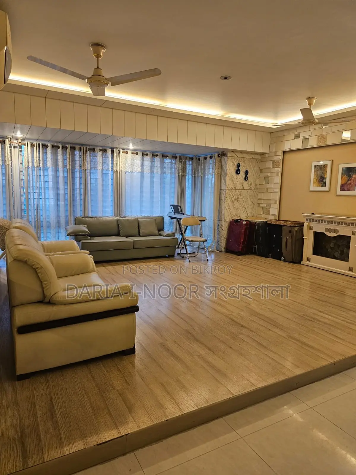5000sqft Luxurious Fully Furnished Apartment for Rent in Gulshan 1 in Gulshan