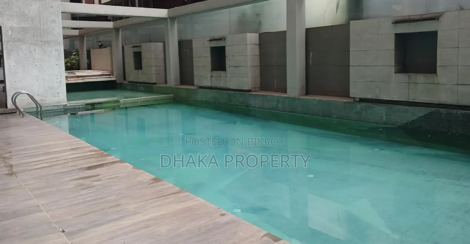 4800sqFt.Gym Swimming pool sunlight flat rent at Gulshan 2 in Gulshan