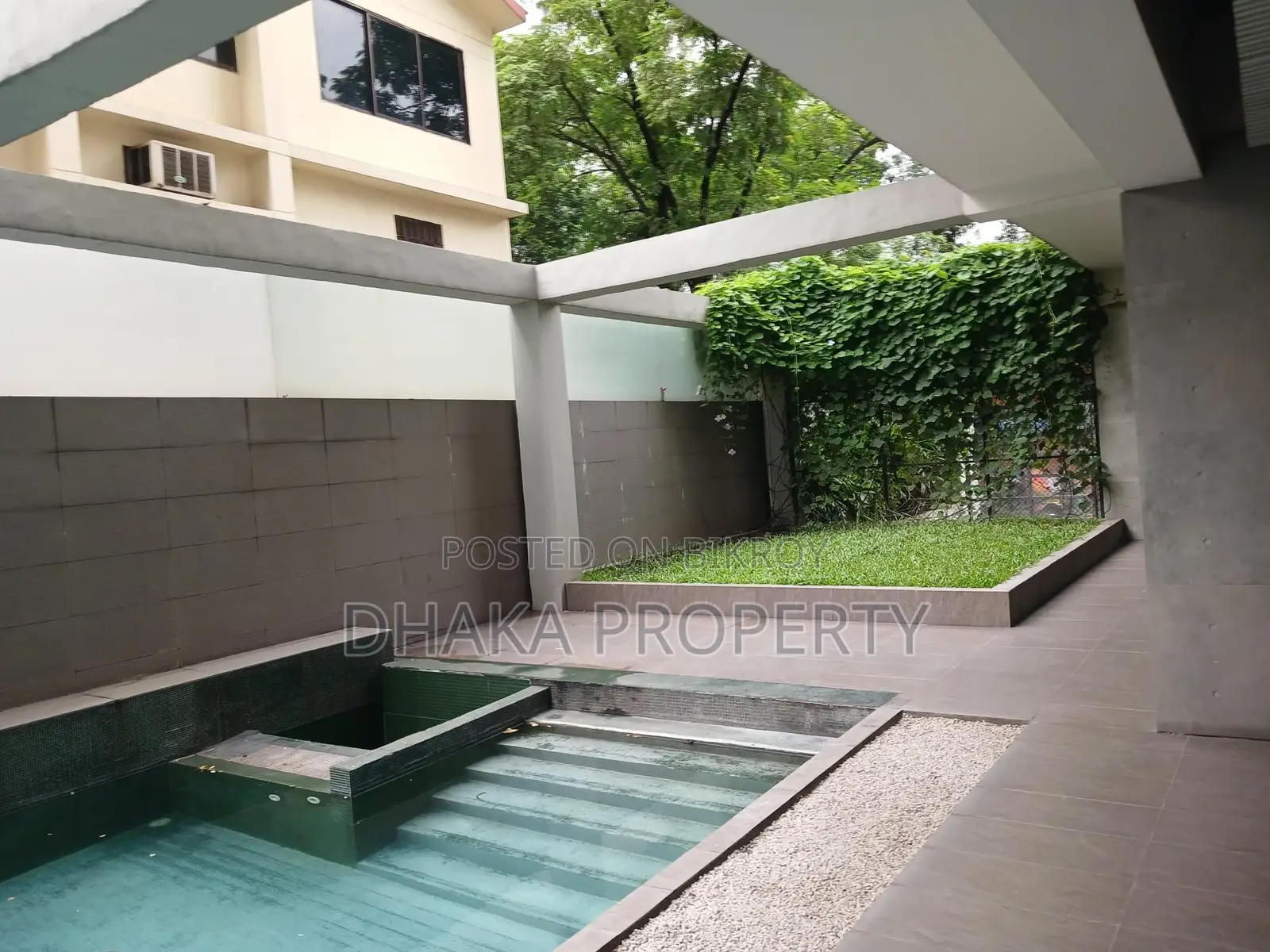 4800sqFt.Gym Swimming pool sunlight flat rent at Gulshan 2 in Gulshan