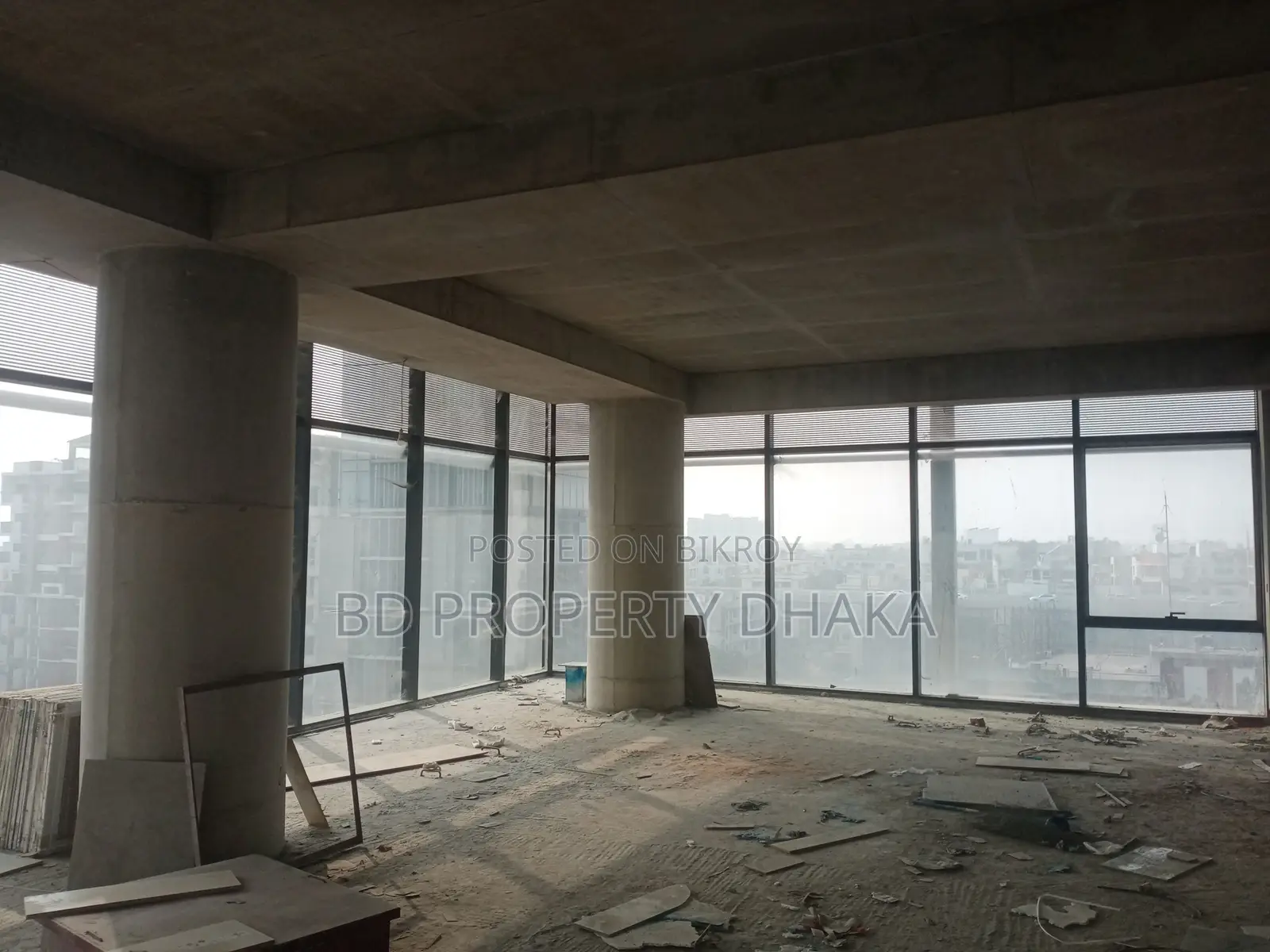 3471sft band new commercial open space for rent in Banani