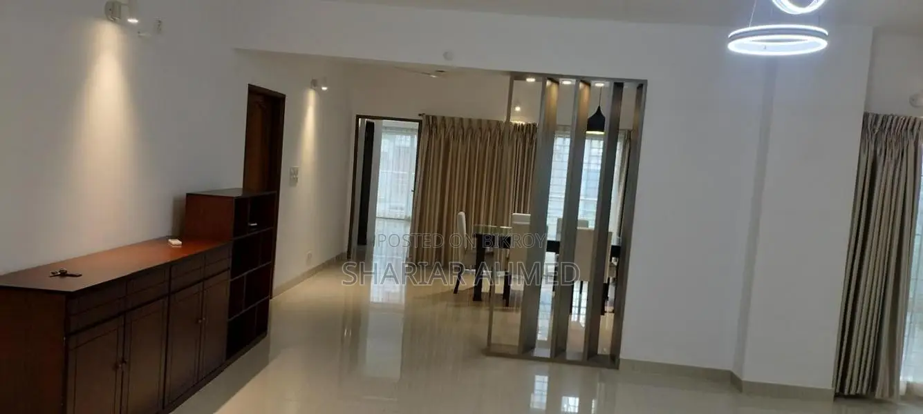 4-Bed 3200 SqFt Fully Furnished Flat for Rent in Gulshan 2 in Gulshan