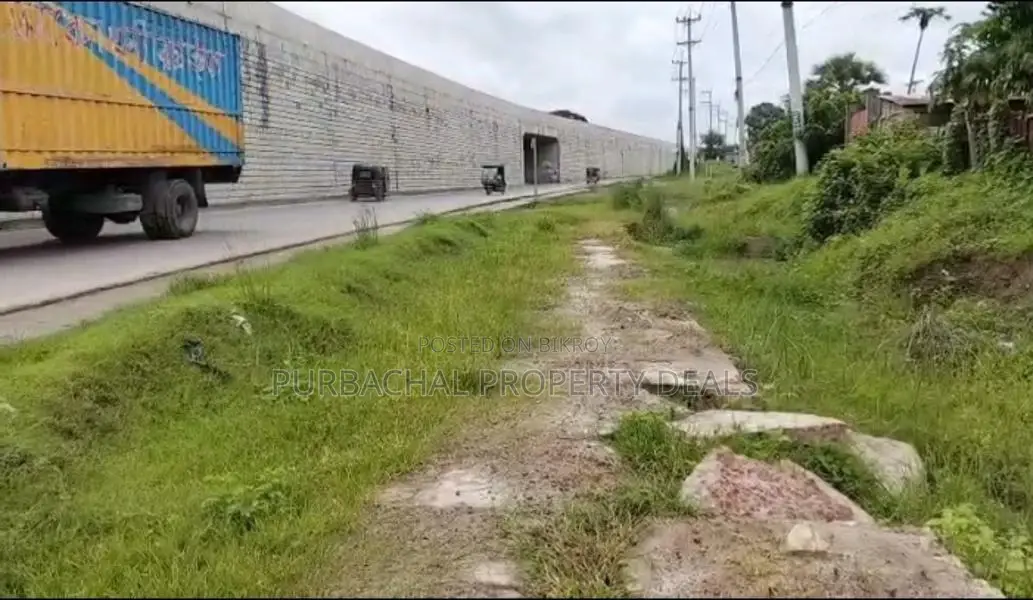 VIP 25 Decimal Land for Sale Adjacent to Purbachal Asian Highway in Gazipur