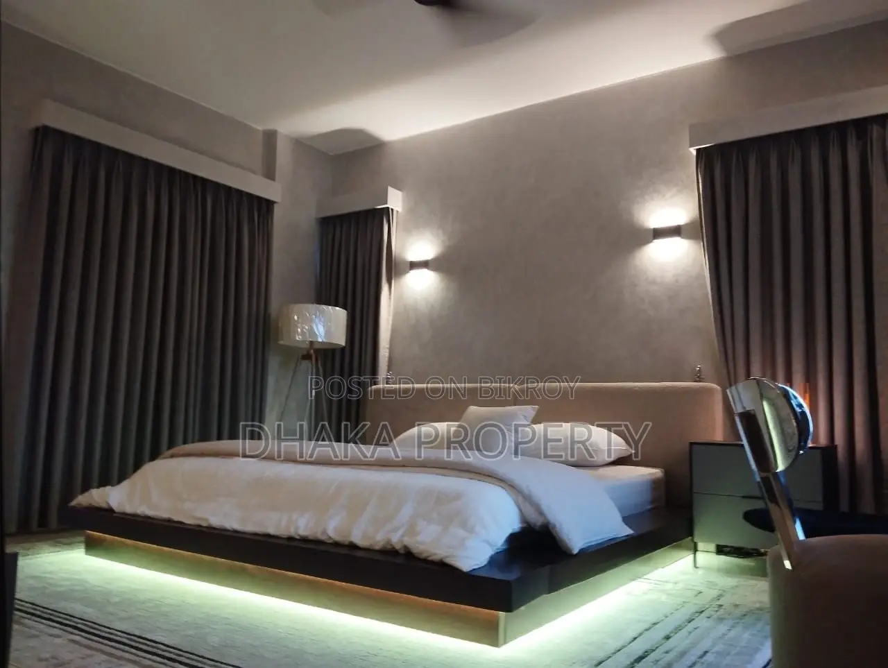 4000sqFt.Luxurious Gym Swimming Pool Apartment Rent at Baridhara DMZ. in Baridhara