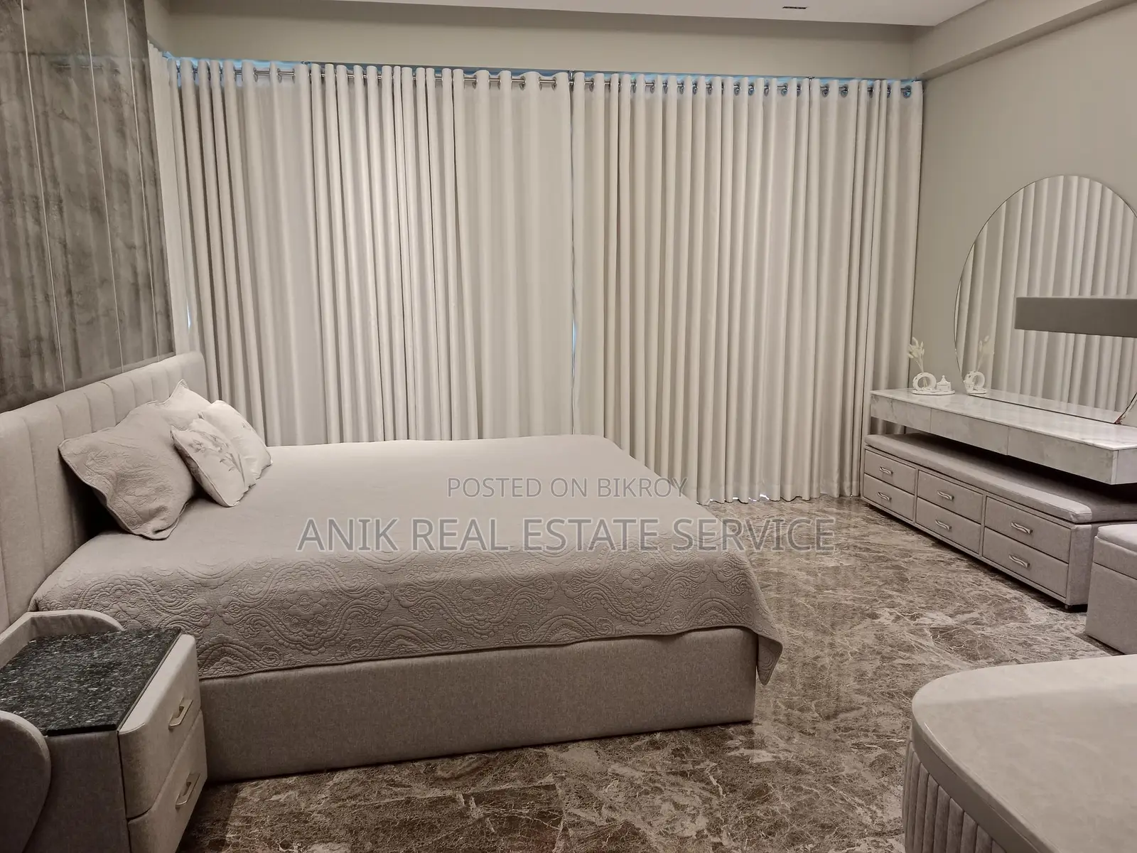 Luxurious Fully Furnished Swimming Pool Gym Flat Rent In Gulshan 2 in Gulshan
