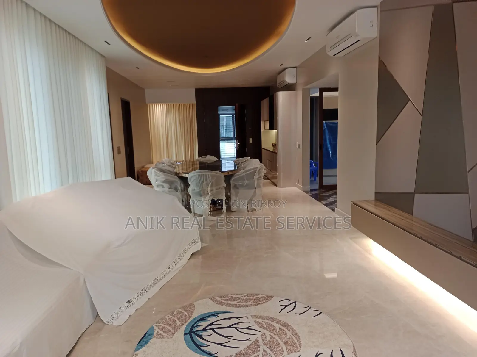 Luxurious Fully Furnished Swimming Pool Gym Flat Rent In Gulshan 2 in Gulshan