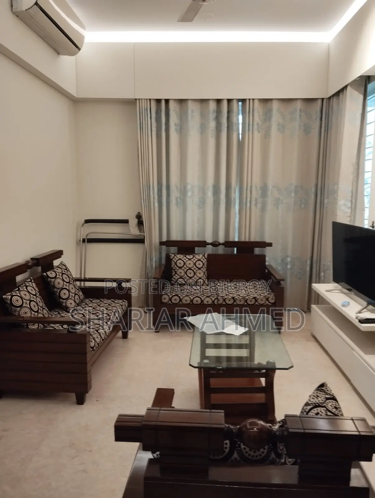 Fully Furnished 3Bed-2400 SqFt Apartment Rent In Gulshan in Gulshan