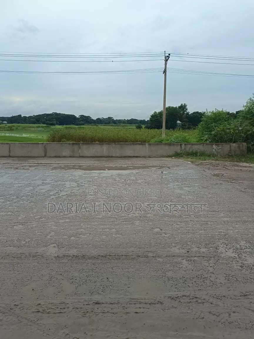 15 Bigha land for sale next to the 4-lane road at Zajira, Naodoba roundabout in Shariatpur
