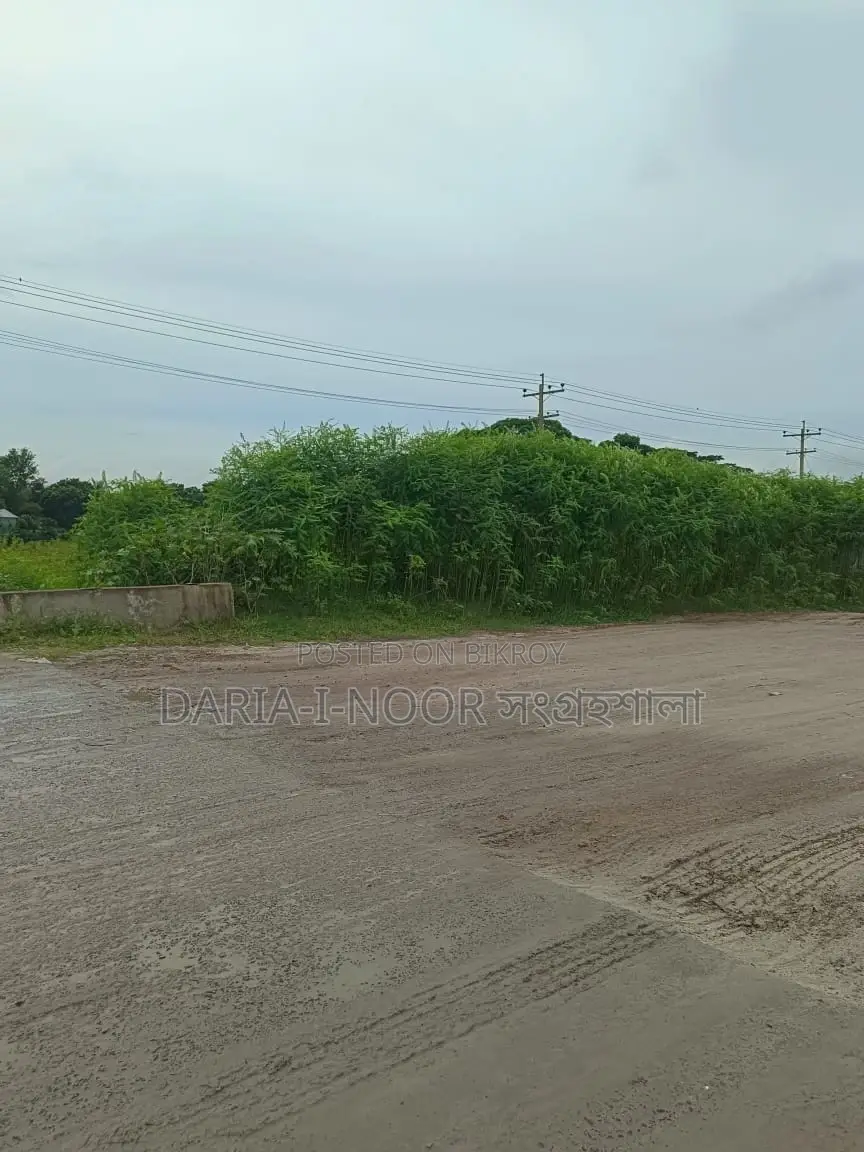 15 Bigha land for sale next to the 4-lane road at Zajira, Naodoba roundabout in Shariatpur