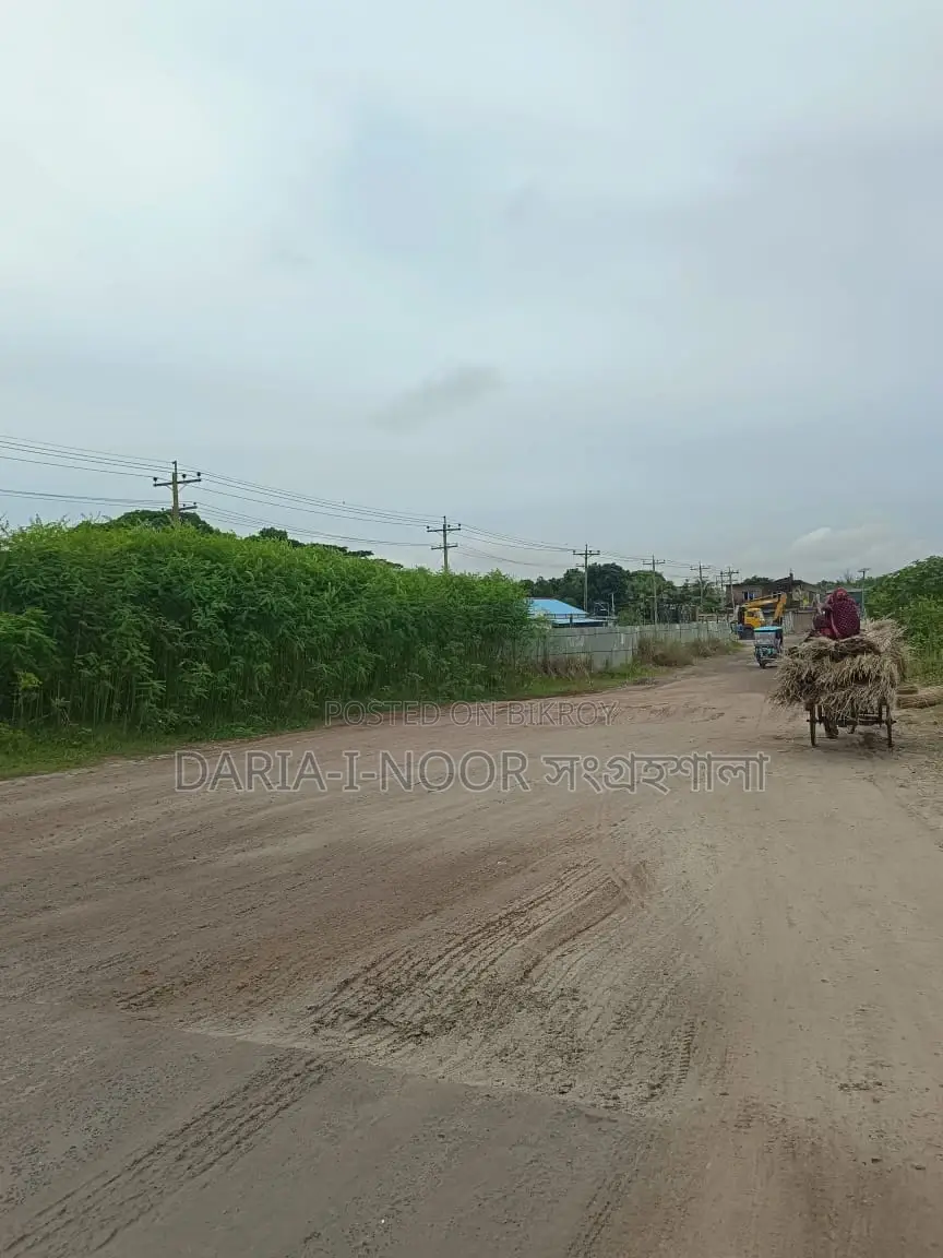 15 Bigha land for sale next to the 4-lane road at Zajira, Naodoba roundabout in Shariatpur