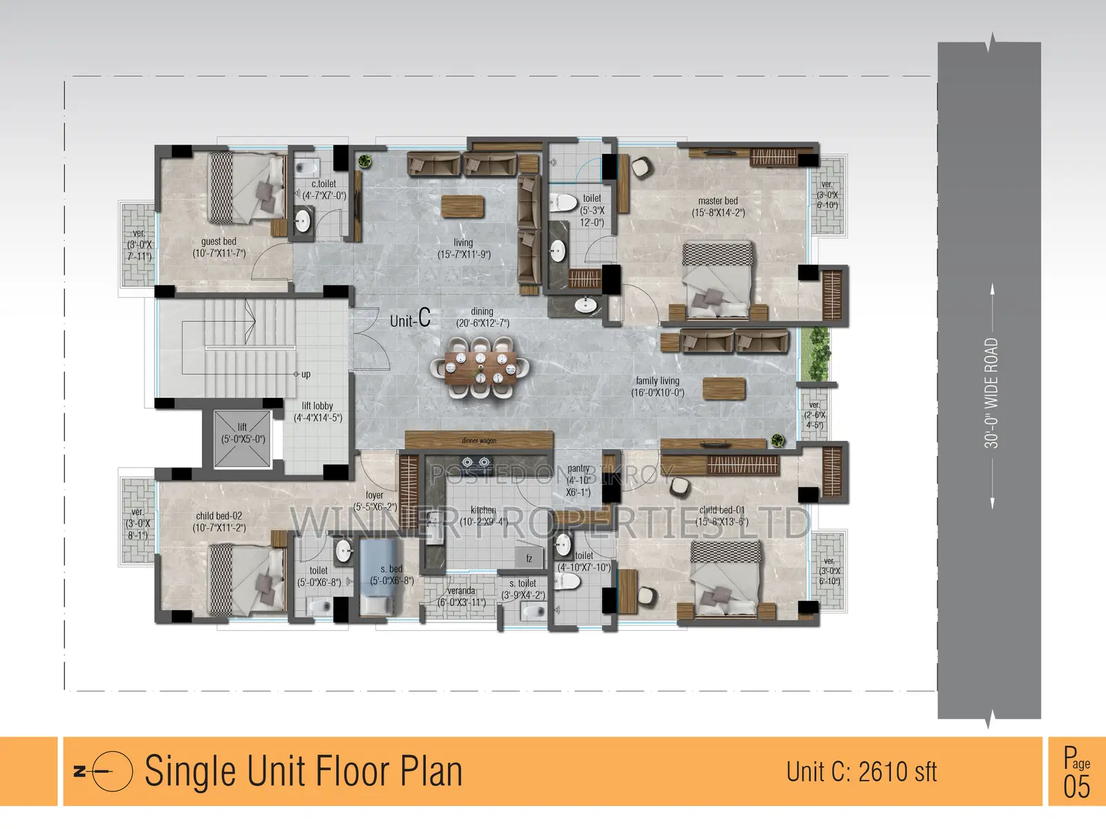 South Facing Luxurious Flat Sell at Priyanka Runway City. in Uttara