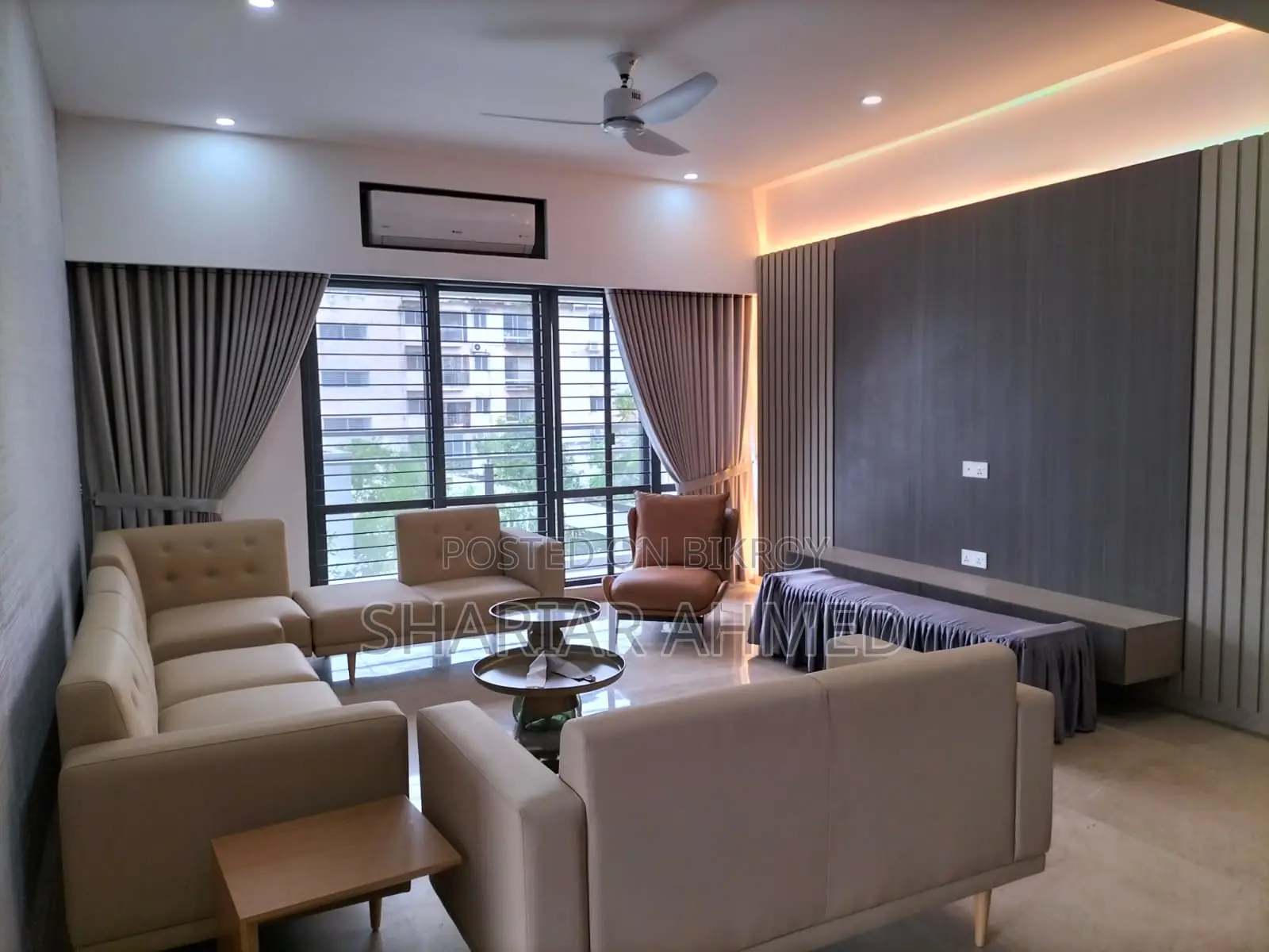 Well Built And Properly Designed APT:Of 4050 SQ FT For Rent In Gulshan in Gulshan