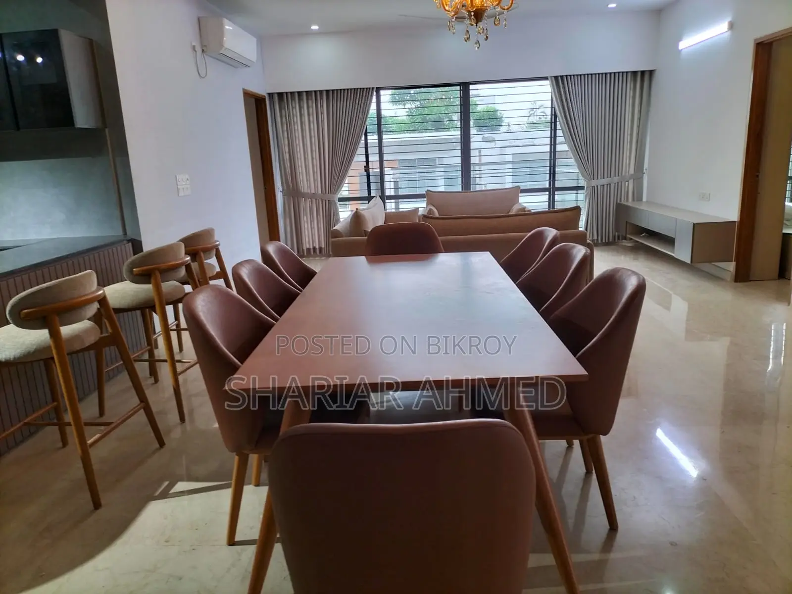 Well Built And Properly Designed APT:Of 4050 SQ FT For Rent In Gulshan in Gulshan