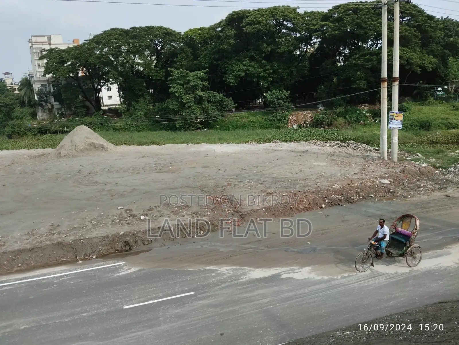 45 decimal plot next to highway road in Savar in Savar
