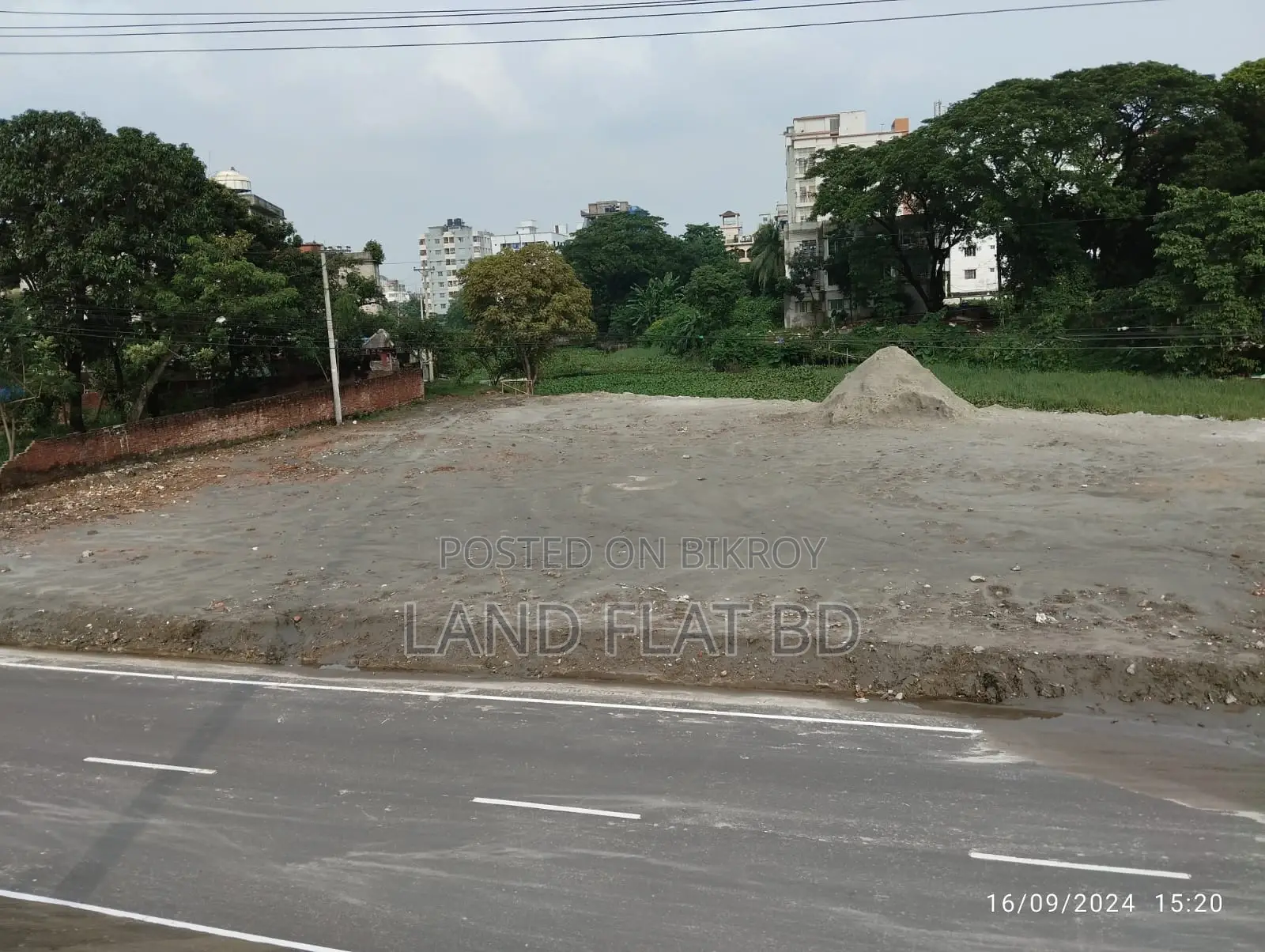 45 decimal plot next to highway road in Savar in Savar