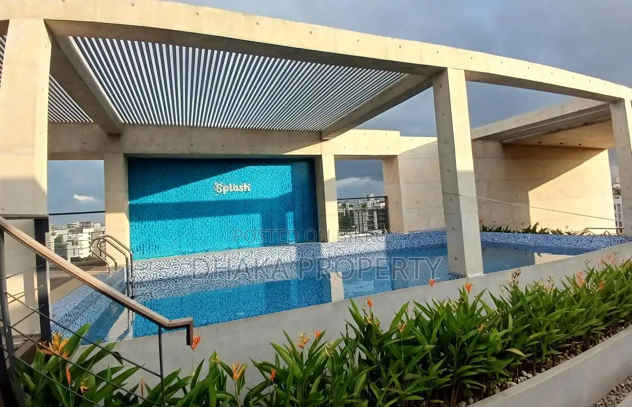 4Bed Gym Swimming Pool Luxurious Brand New Apt.Rent At Baridhara Dipl.zn in Baridhara