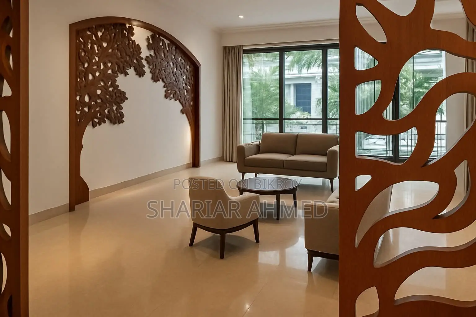 3250 Sqft 3 Bed Un-Furnished Apartment For Rent In Gulshan in Gulshan