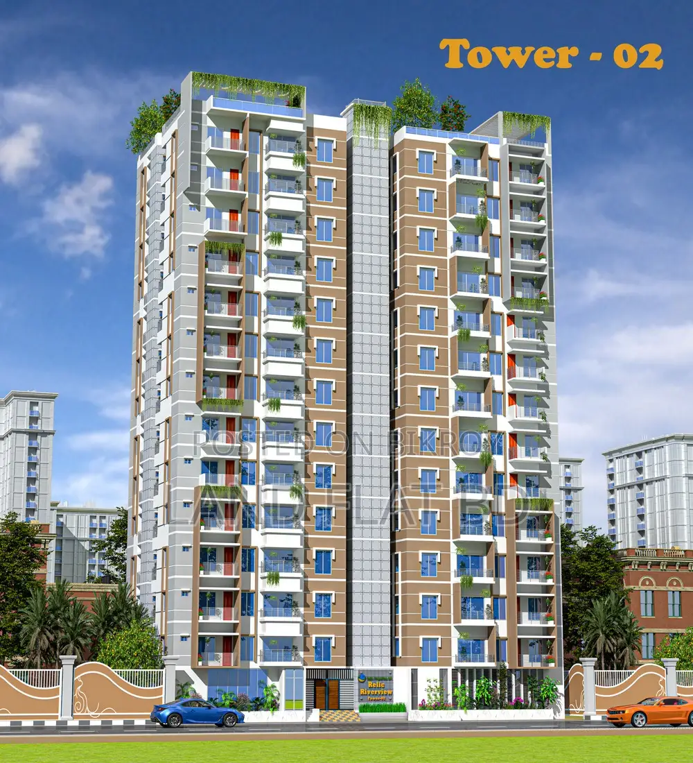 1900 SFT Flat for Sale at River View Project, Ghatarchar Laboni Point in Mohammadpur