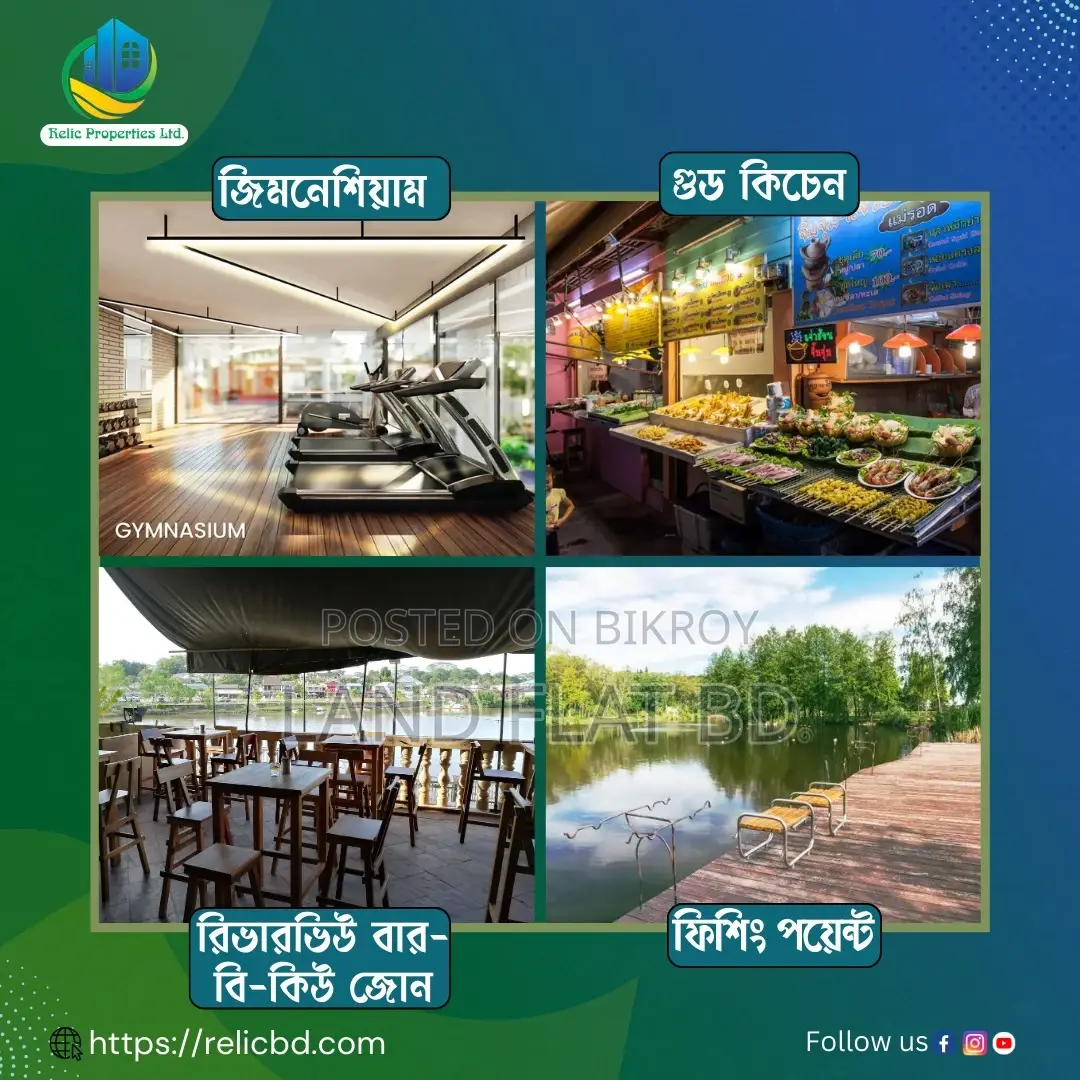 1900 SFT Flat for Sale at River View Project, Ghatarchar Laboni Point in Mohammadpur