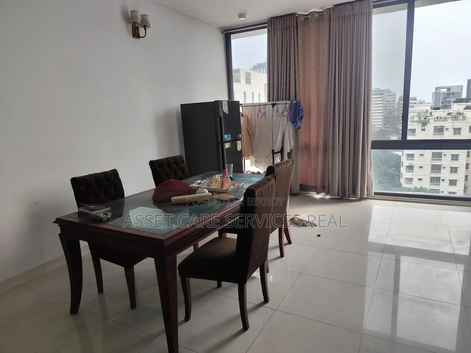 Swimming Pool-Gym Facilities 3Bed Furnished 10th Floor Apartment Rent in Banani