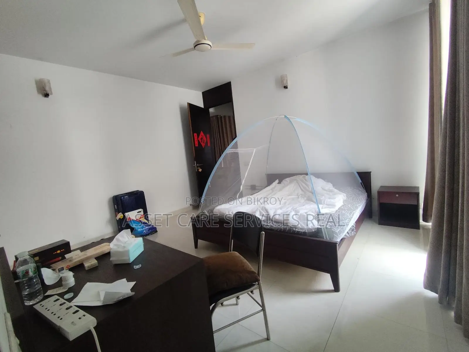 Swimming Pool-Gym Facilities 3Bed Furnished 10th Floor Apartment Rent in Banani