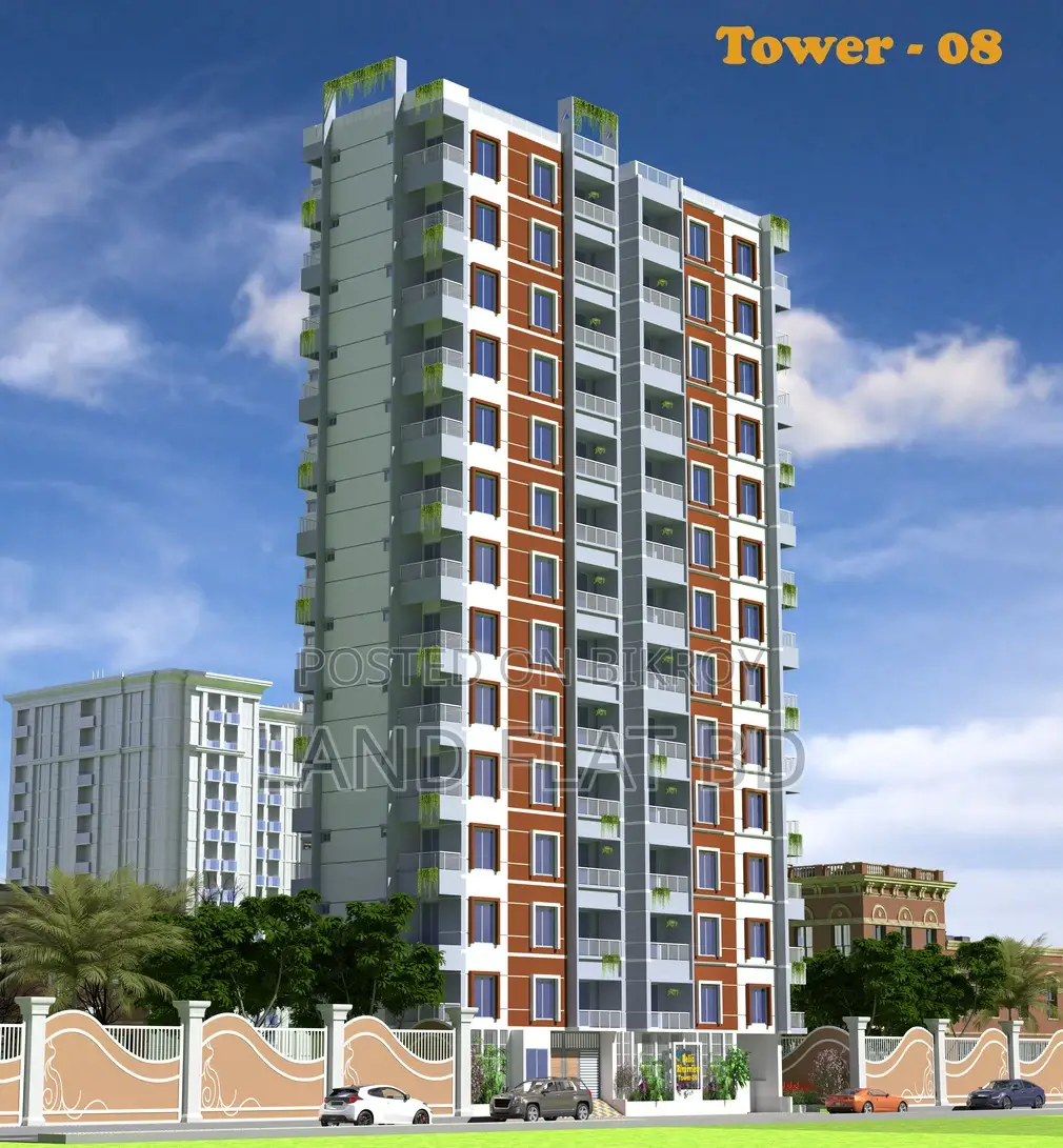 1400 SFT Flat for Sale at River View Project, Ghatarchar Laboni Point in Mohammadpur