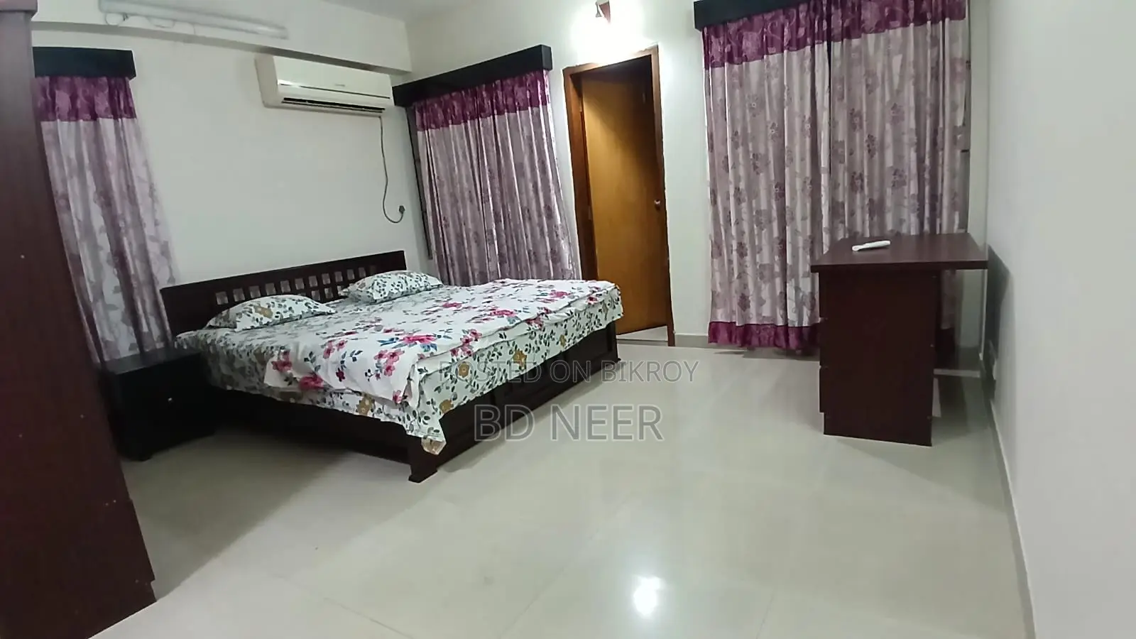 Furnished 3 Bedroom Flat Rent in Gulshan-1 in Gulshan