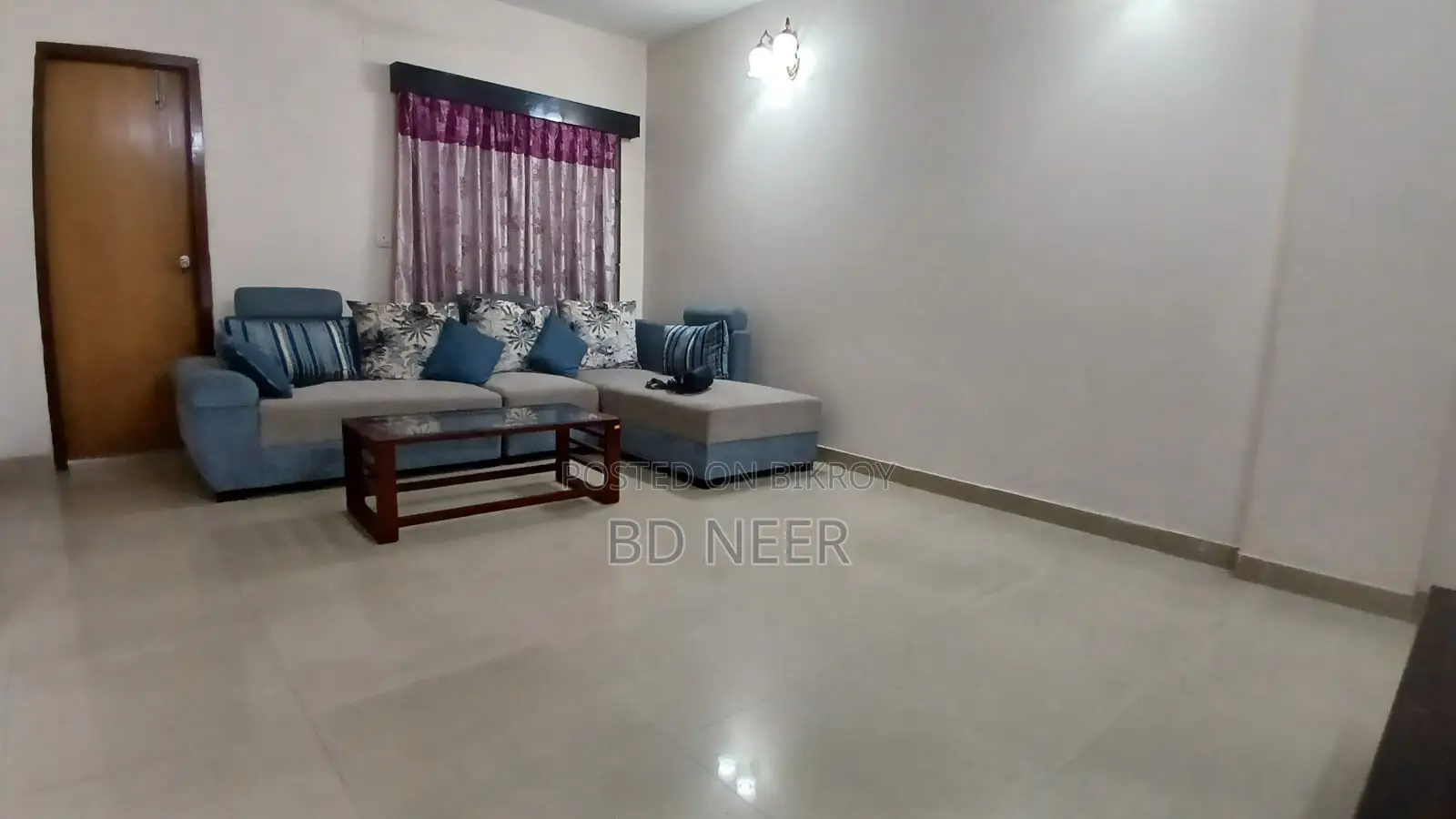 Furnished 3 Bedroom Flat Rent in Gulshan-1 in Gulshan