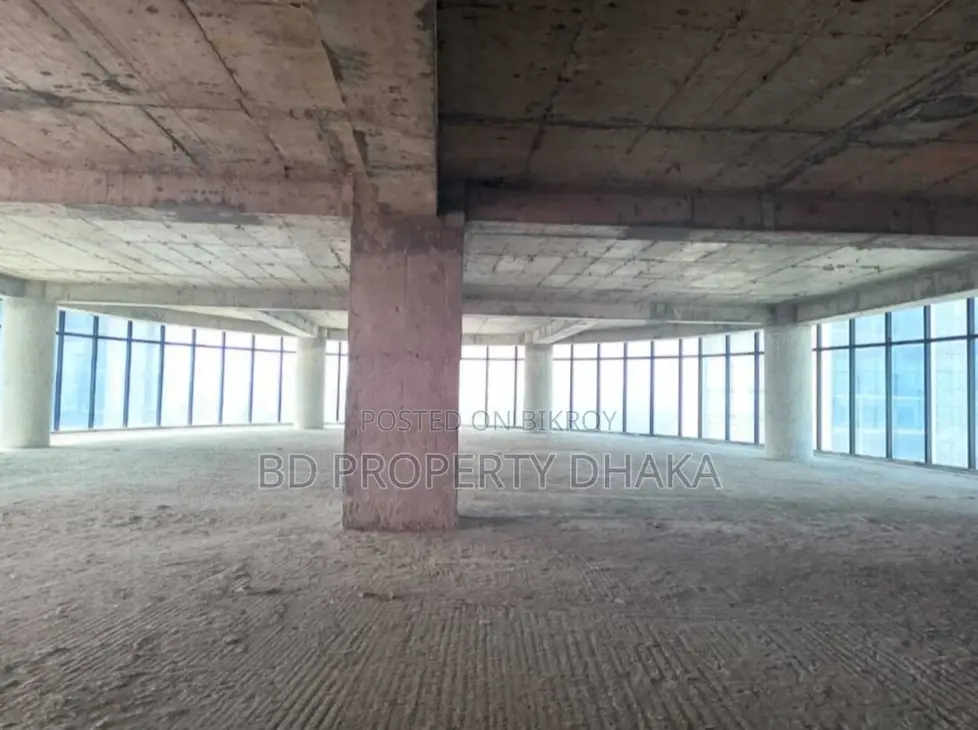 8500 Sqft Open Commercial Space New Restaurant/office Rent in Gulshan in Gulshan