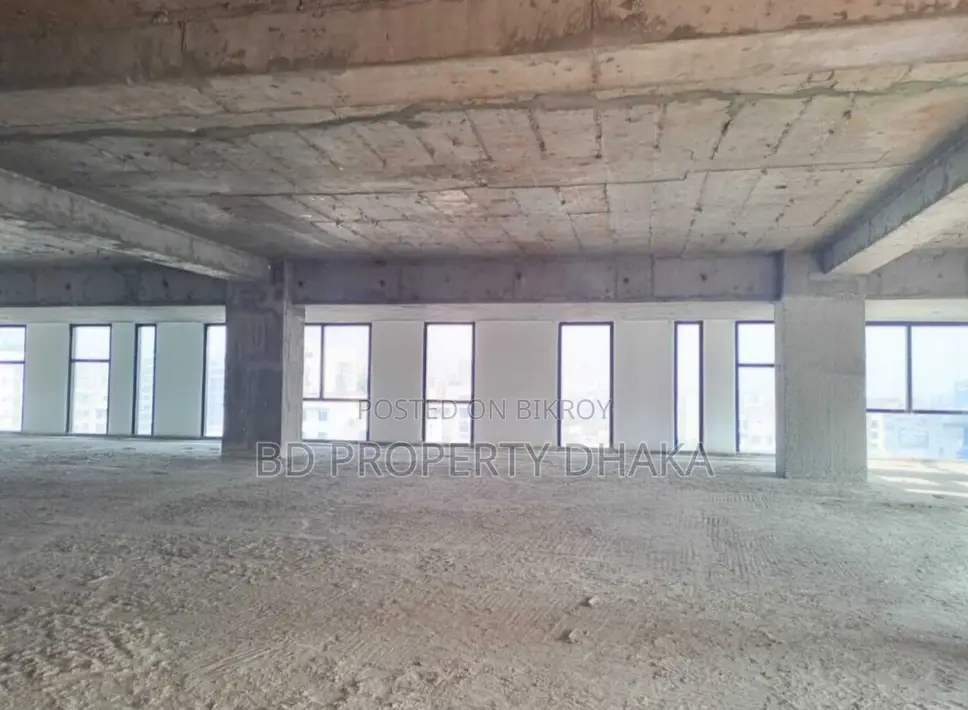 8500 Sqft Open Commercial Space New Restaurant/office Rent in Gulshan in Gulshan