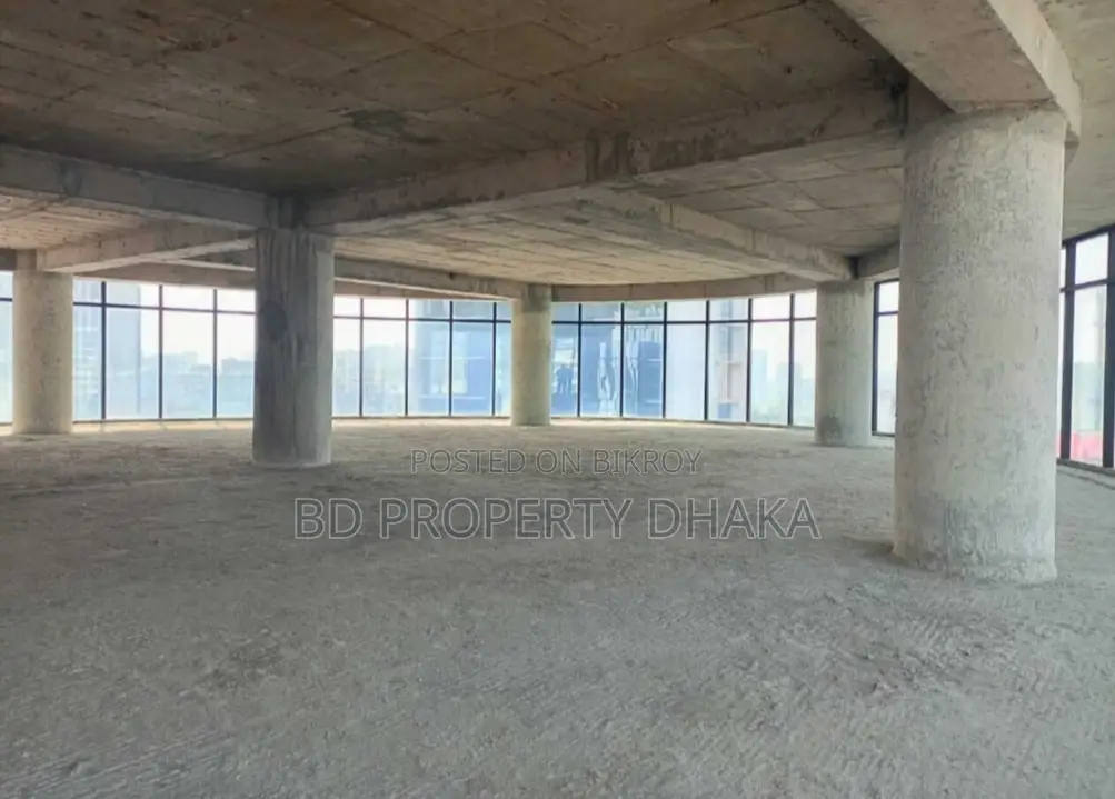 8500 Sqft Open Commercial Space New Restaurant/office Rent in Gulshan in Gulshan