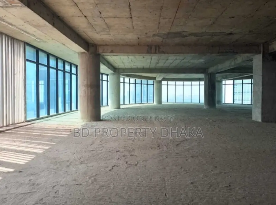 8500 Sqft Open Commercial Space New Restaurant/office Rent in Gulshan in Gulshan