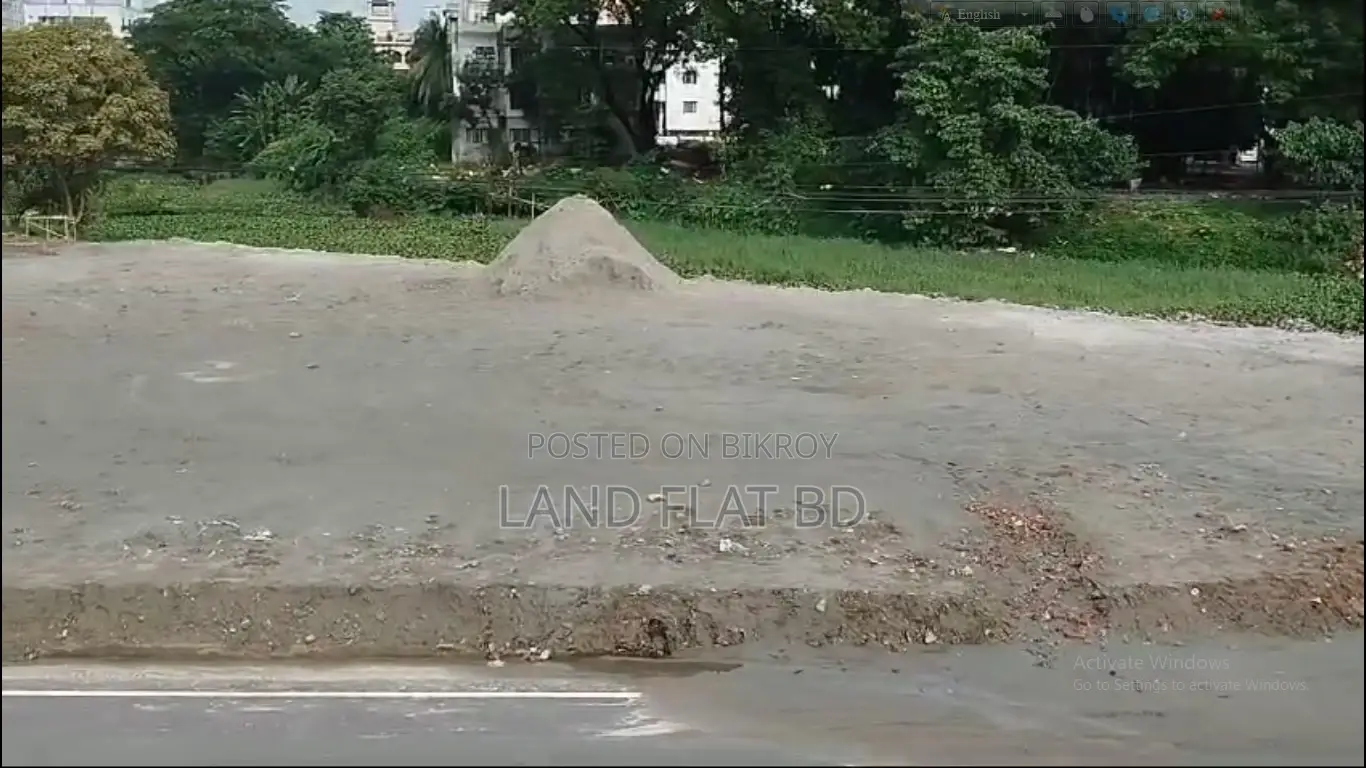 Commercial plot adjacent to highway road in Savar in Savar