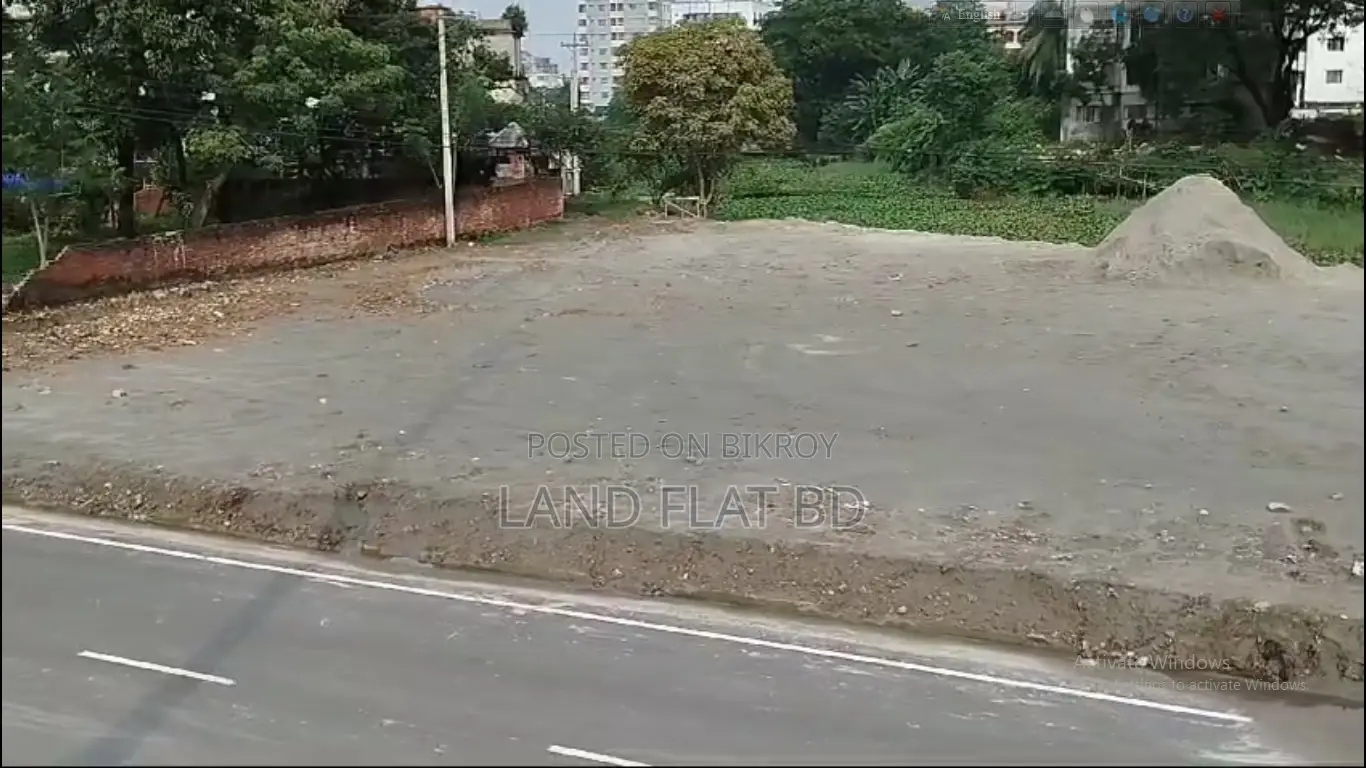Commercial plot adjacent to highway road in Savar in Savar