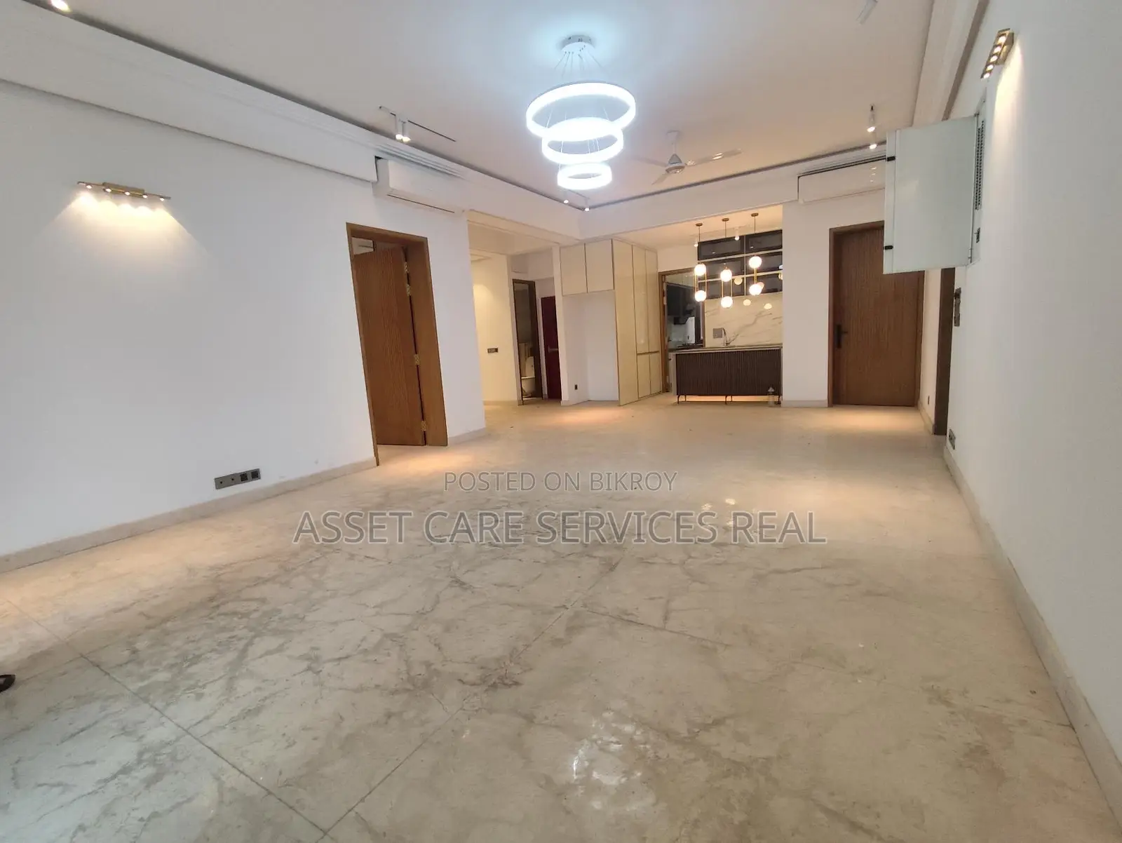 Brand New Semi-Furnished Luxurious 3-Bed Apartment Rent In Gulshan in Gulshan