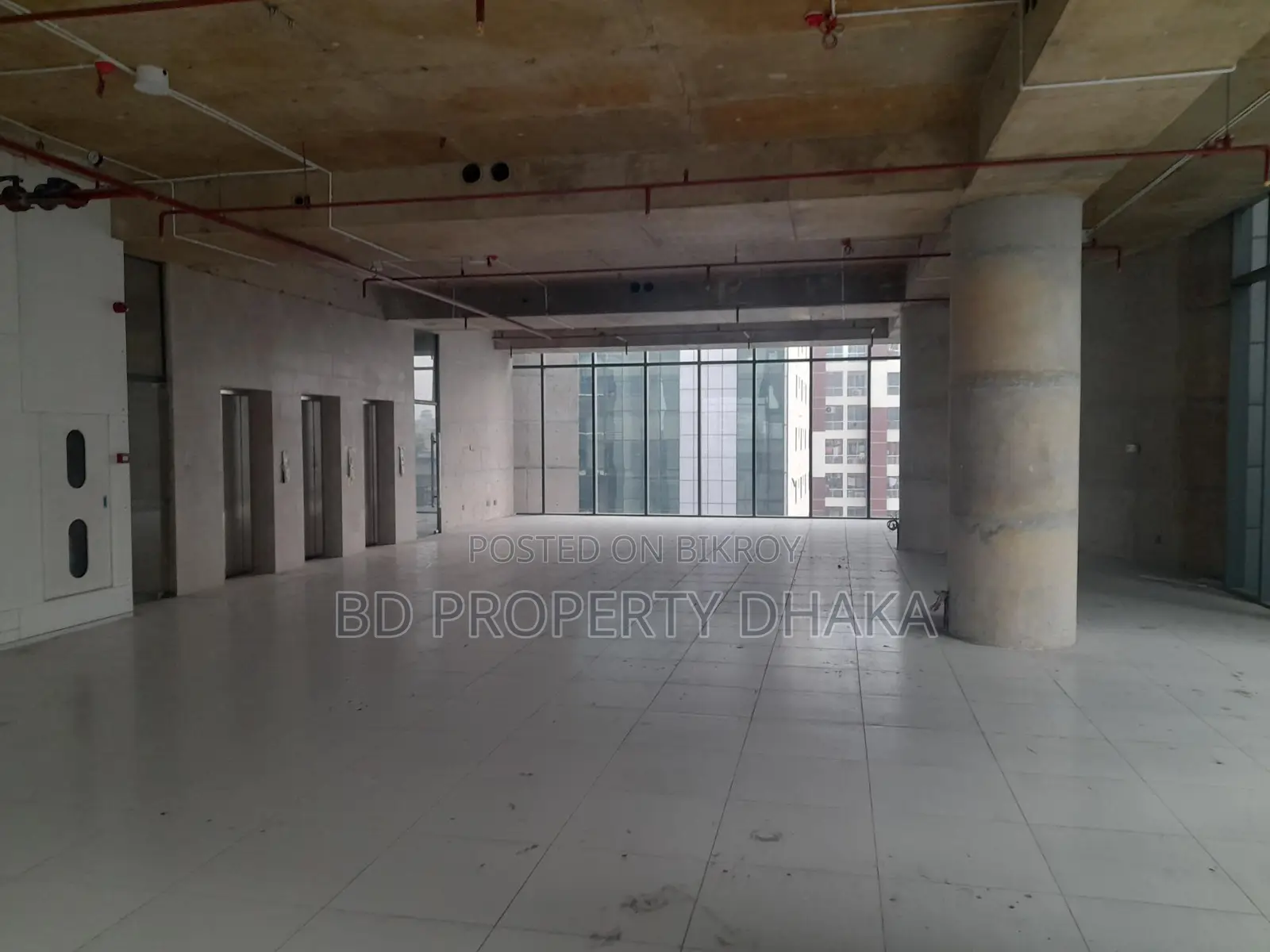 17000 Sqft Open Modern Commercial Space for Rent in Gulshan Avenue in Gulshan
