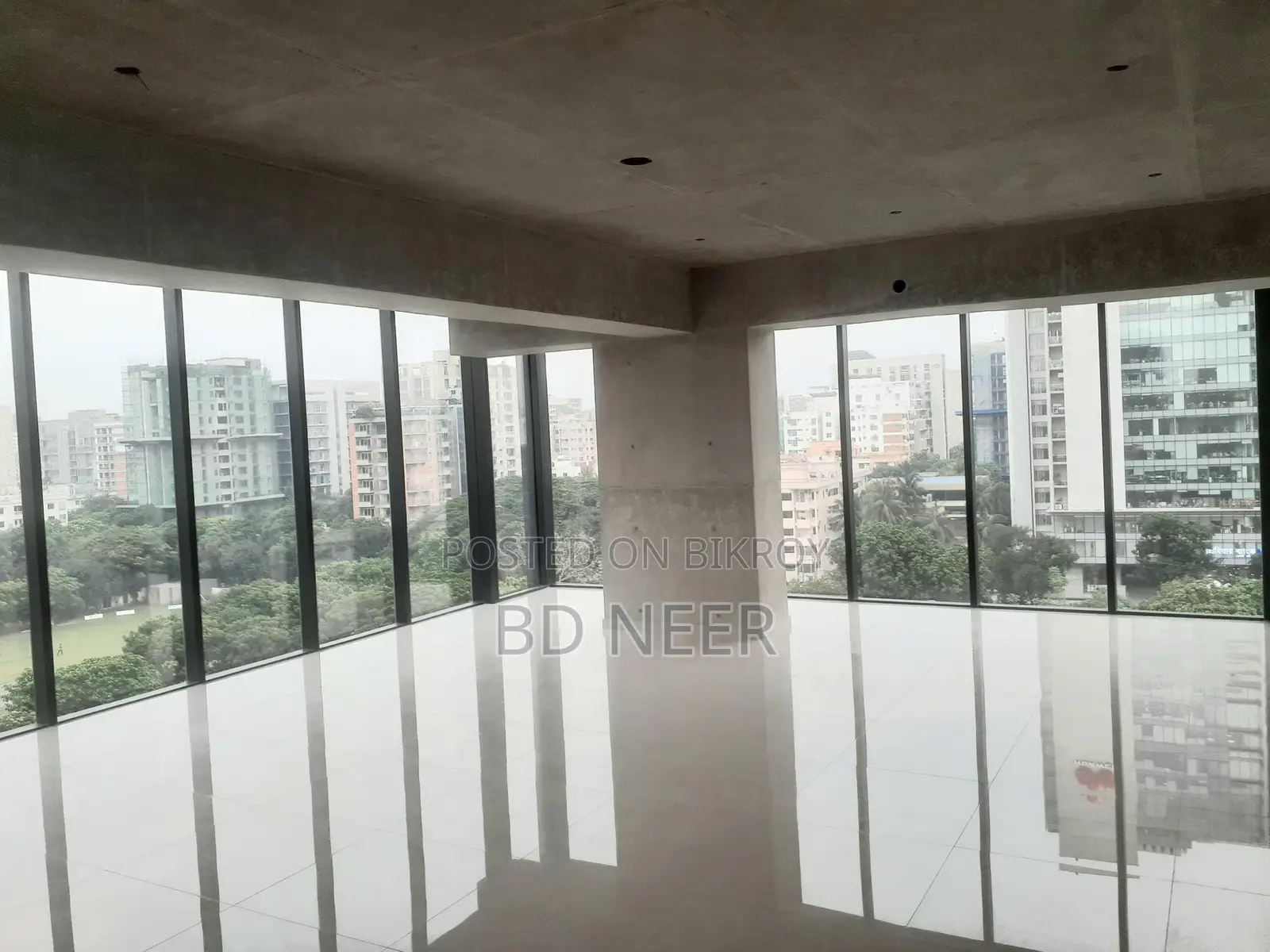 Fully Commercial 1500 Sqft Open Space Rent in Gulshan-2 in Gulshan
