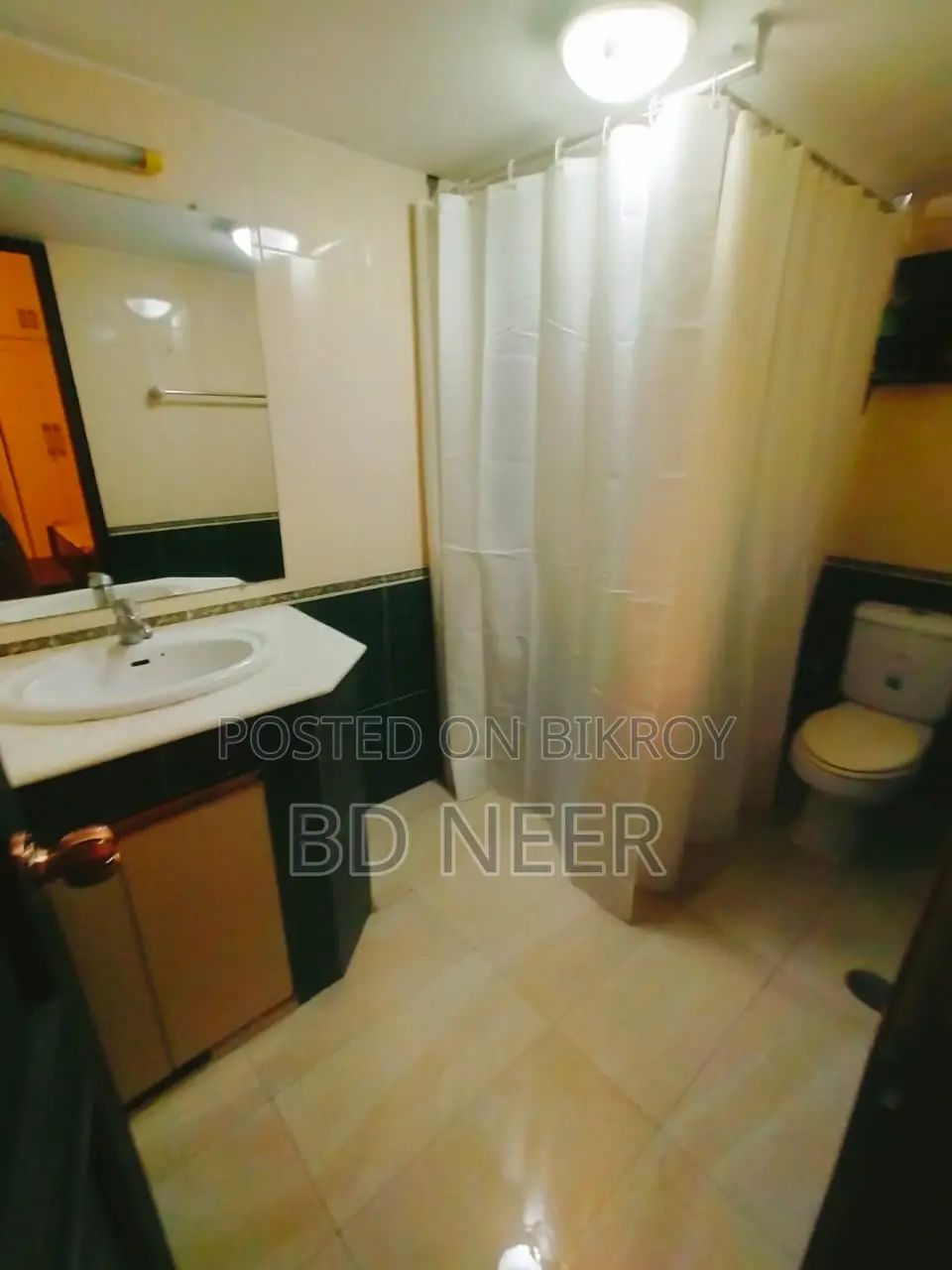Short Term & Long Furnished 3-Bed Flat Rent in Gulshan-2 in Gulshan