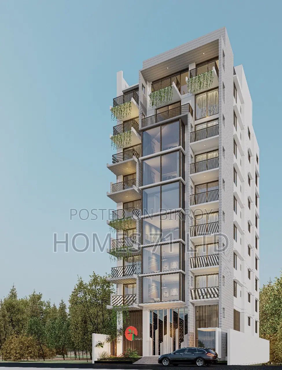 2850 sqft flat for sale at Jolshiri Abashon in Dhaka