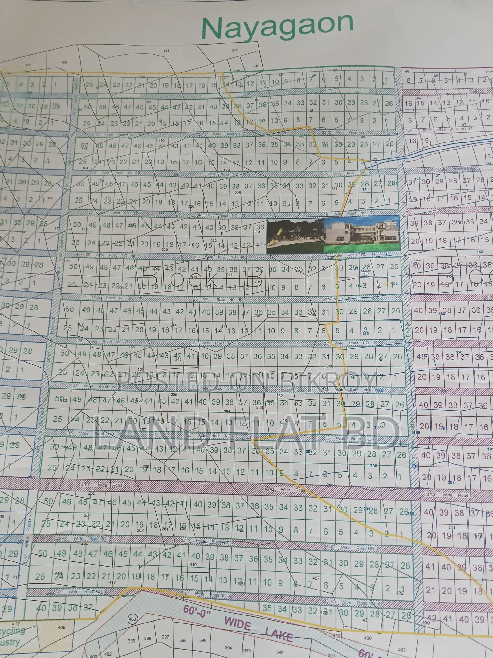 Affordable, clean plots in B Block - 3/5/10 katha land for sale in Keraniganj