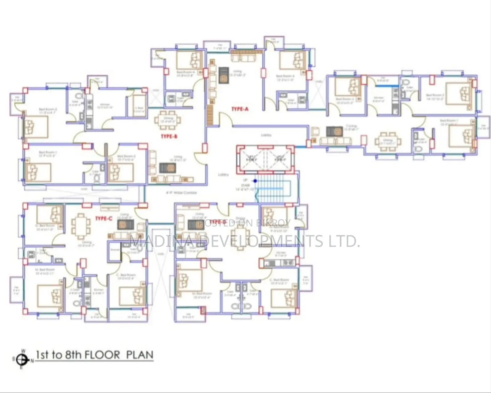 1280 Ready Apartment at Banosree in Basundhara