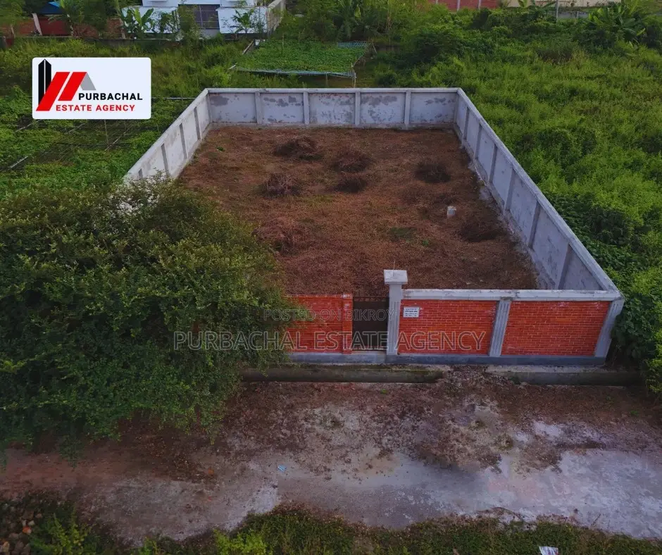 South Face 3 Katha plot in Sec#23, Road# 402B in Purbachal